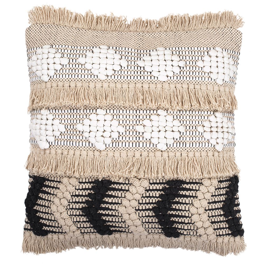 Cuscino Quadrato di Cotone in Stile Boho Bali fodera + imbottitura - Wenda