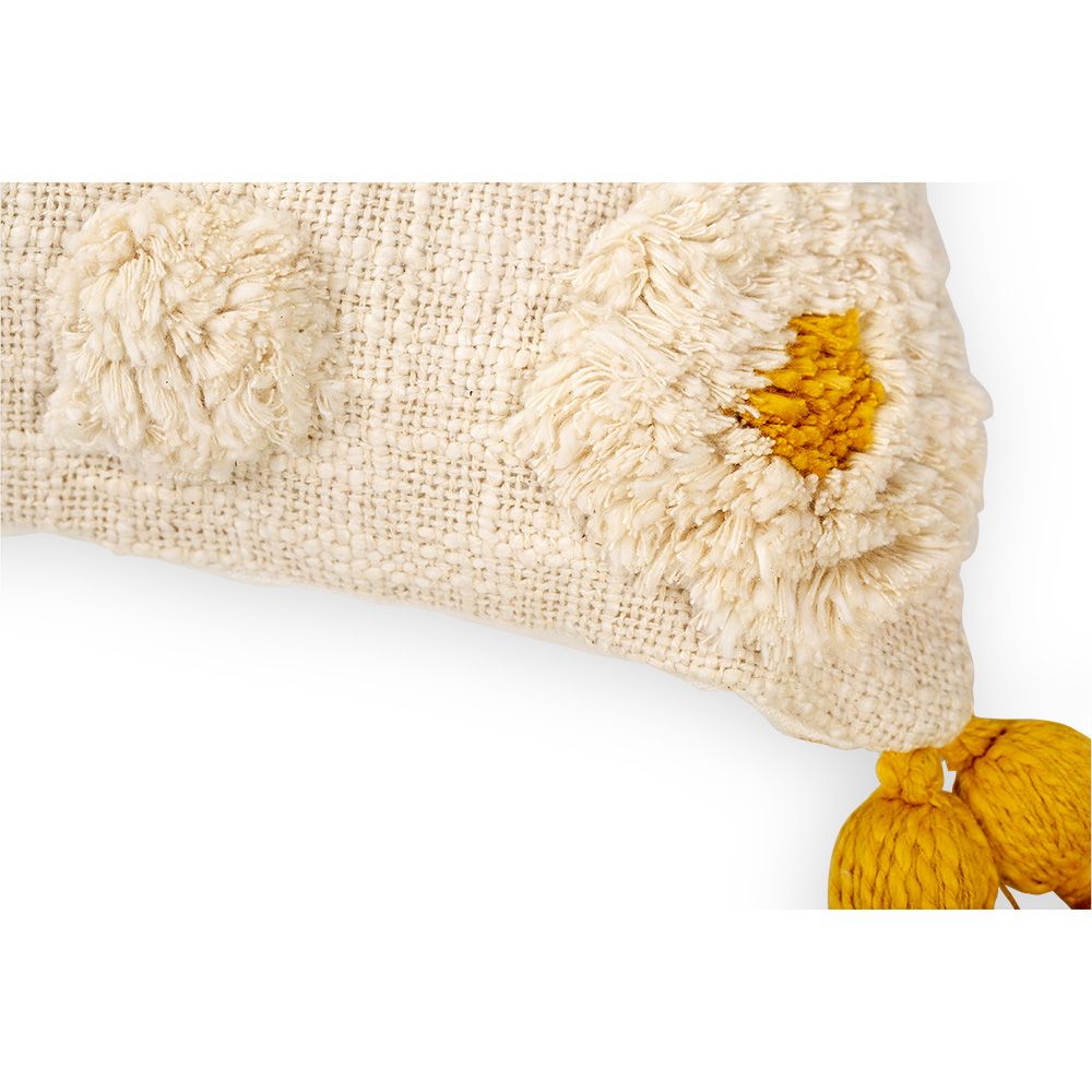 Cuscino Quadrato di Cotone in Stile Boho Bali fodera + imbottitura - Hazel