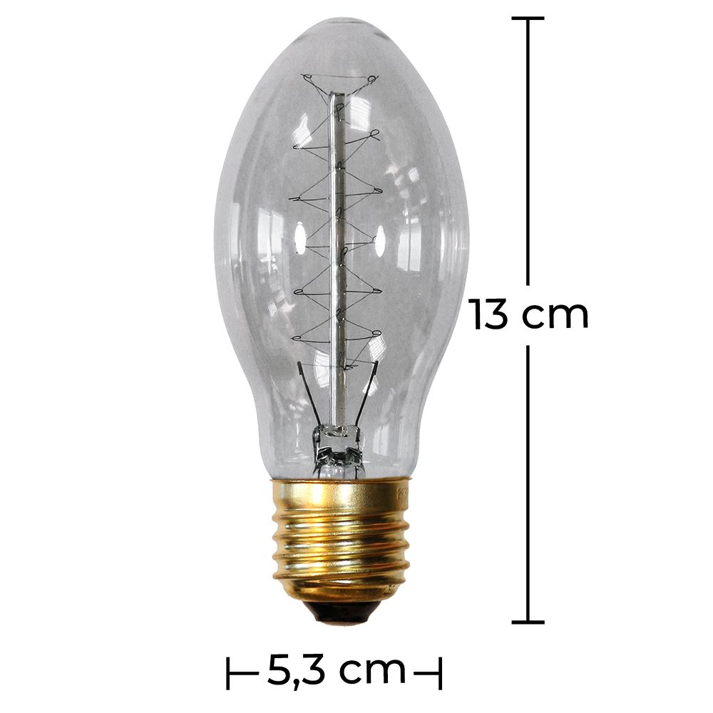 Lampadina a filamenti Edison Candle
