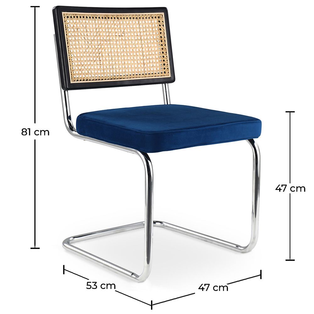 Set Tavolo in Legno in Stile Industriale (220cm) & 8 Sedie Mesh in Rattan e Velluto - Jenka
