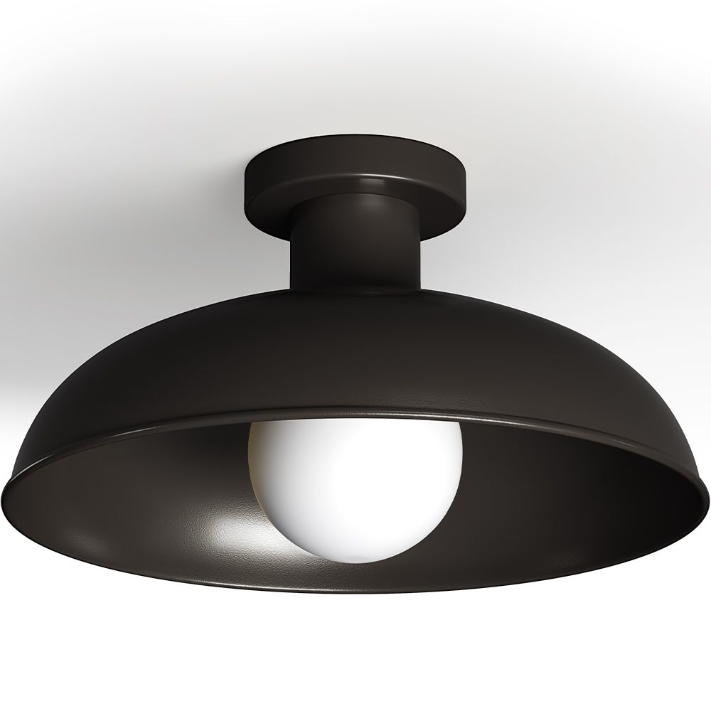 Lampada da Soffitto - Plafoniera Nera - Sine