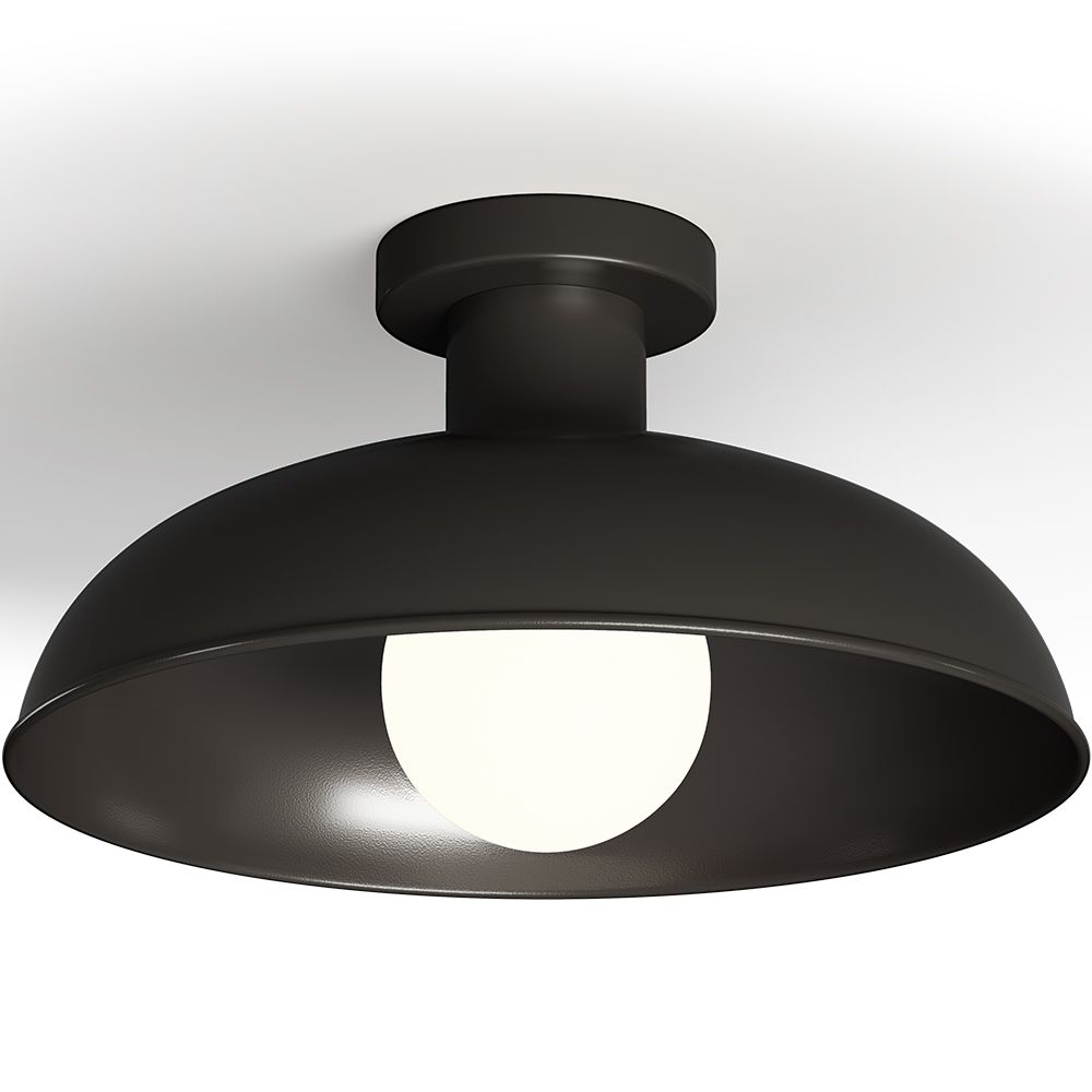 Lampada da Soffitto - Plafoniera Nera - Sine
