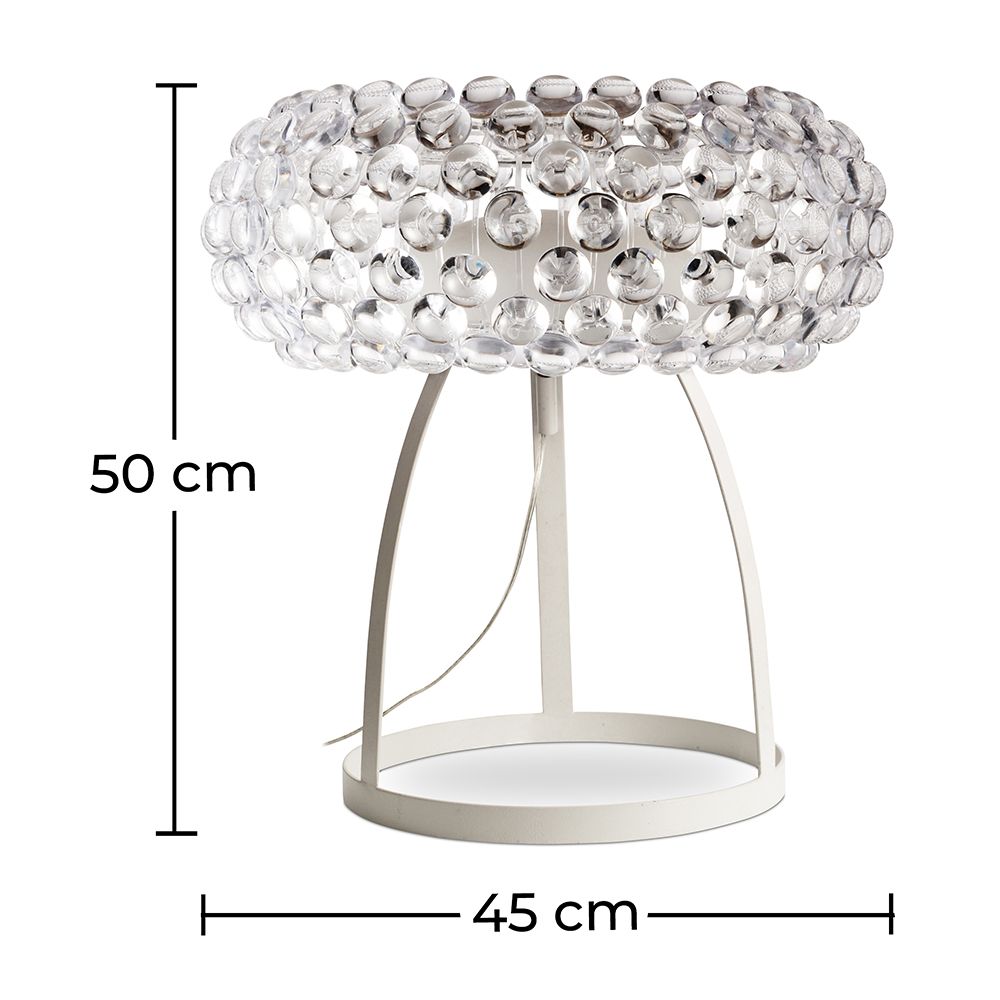 Lampada da tavolo Crystal 50cm 