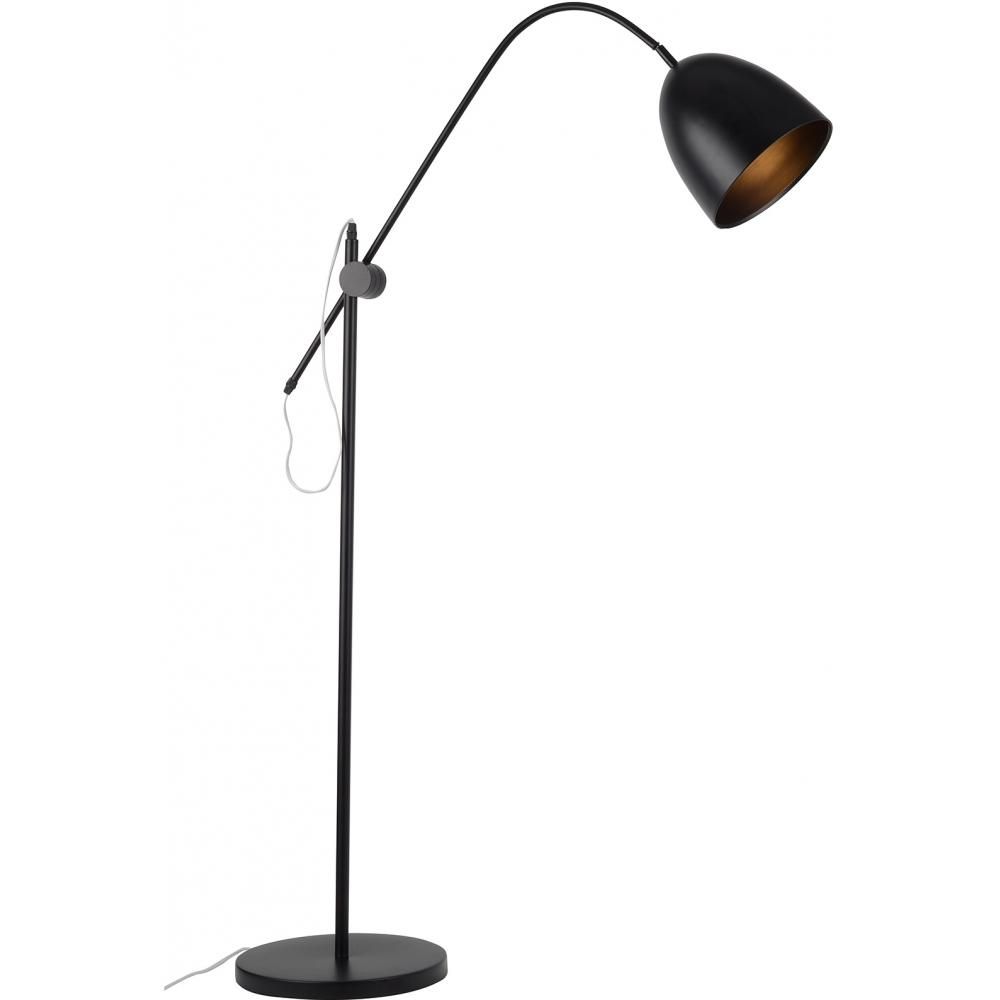 Lampada da terra BI 3 - acciaio cromato