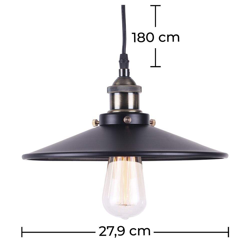 Lampadario Edison 161– Alluminio