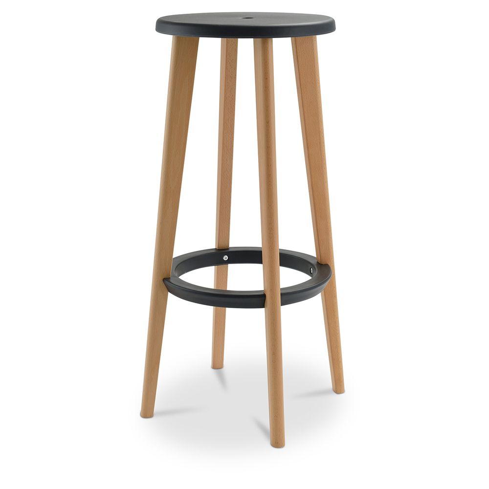 Sgabello da bar Cesar 76cm - Legno