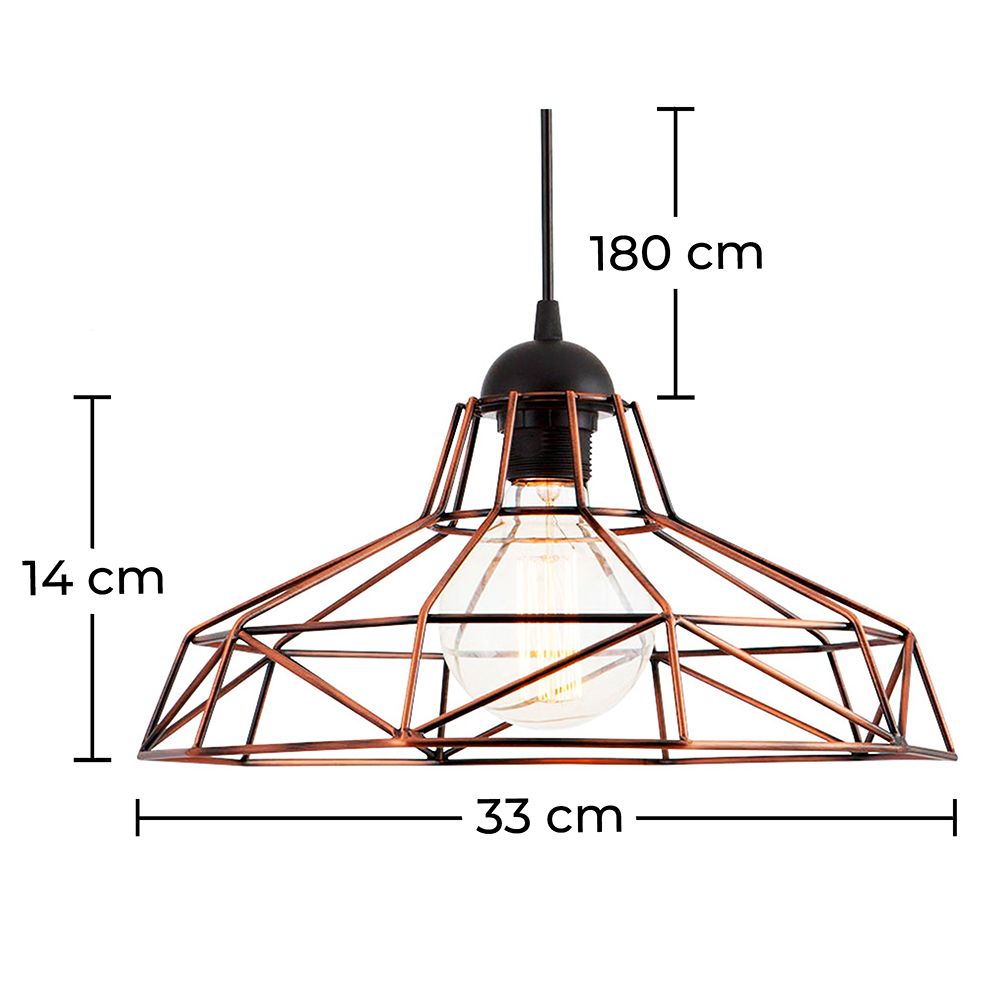 Lampadario Edison Retron