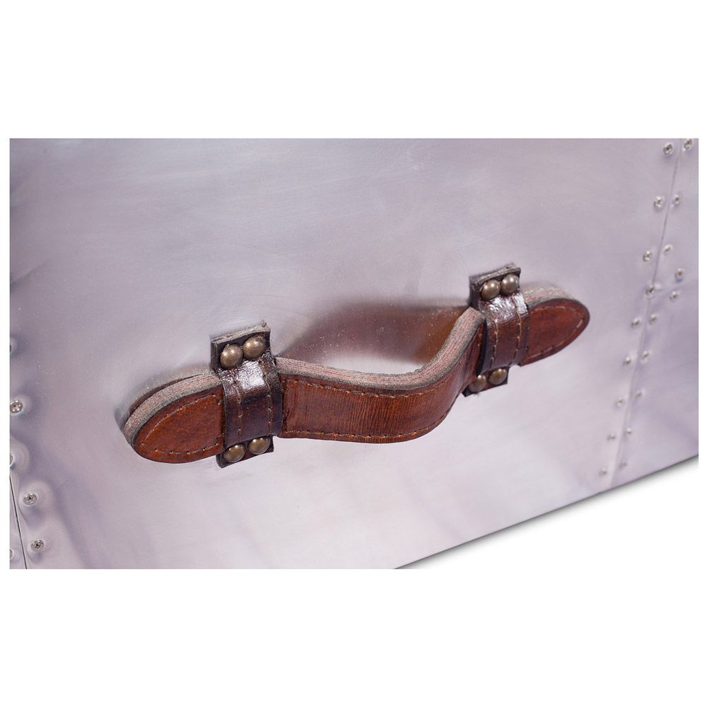 Scaffale in Metallo con Cassetto - Stile Aviatore - 4 Ripiani - Zack